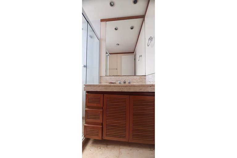 Gorgeous view of the ocean and Christ the Redeemer