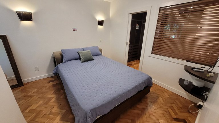 Lindo apartamento 2 quadras da praia
