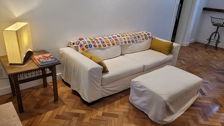 Lindo apartamento 2 quadras da praia