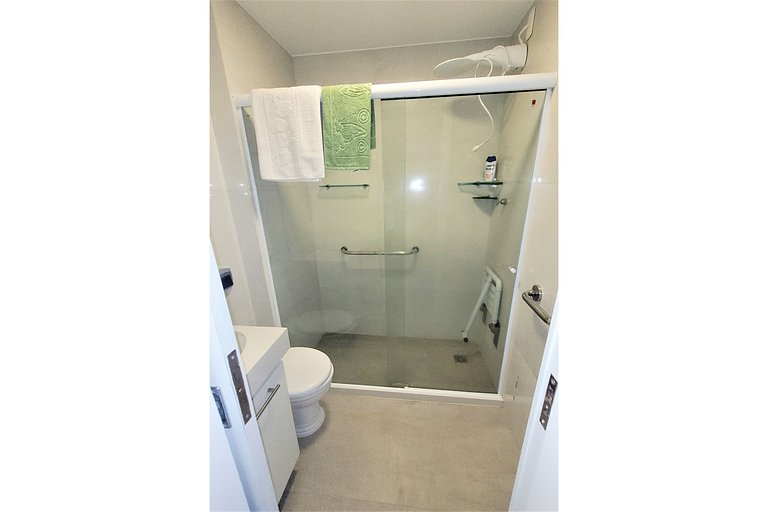 Apartamento com vista mar até 4 pessoas
