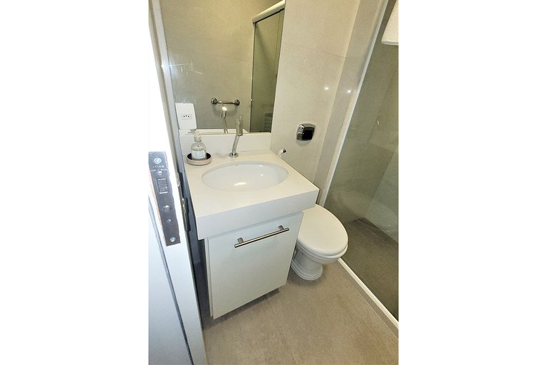 Apartamento com vista mar até 4 pessoas