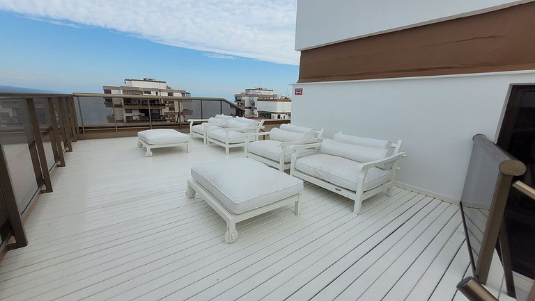 Apartamento com vista mar até 4 pessoas