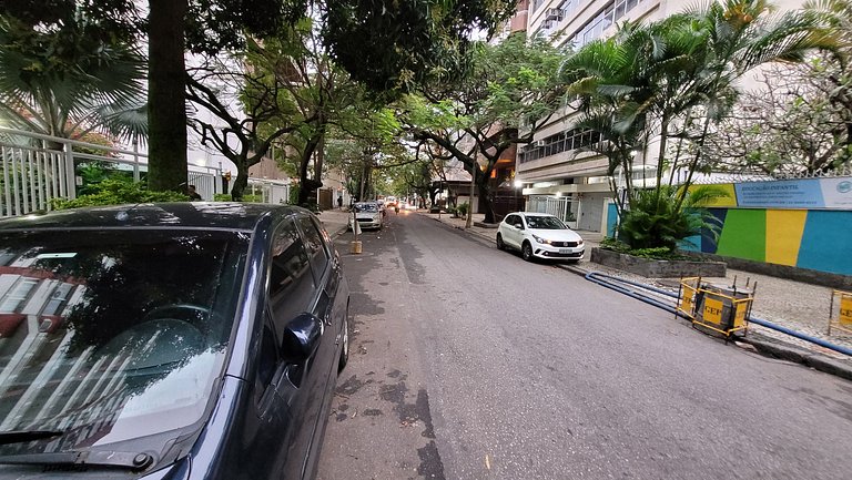 Cerca de Lagoa y la playa de Ipanema