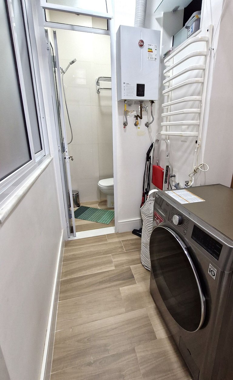 Apartamento 2 quadras da praia C122A