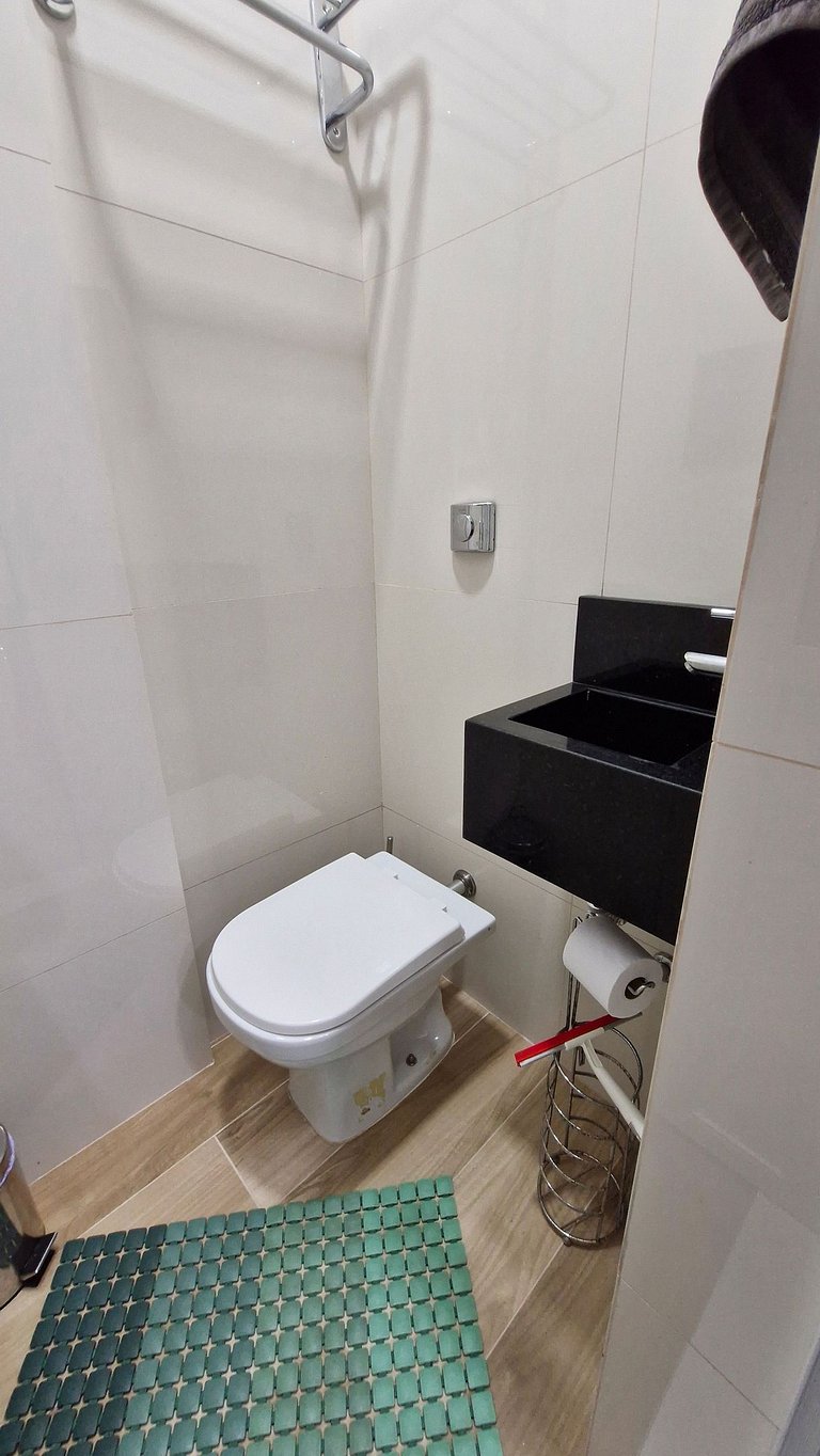 Apartamento novo 2 quadras da praia