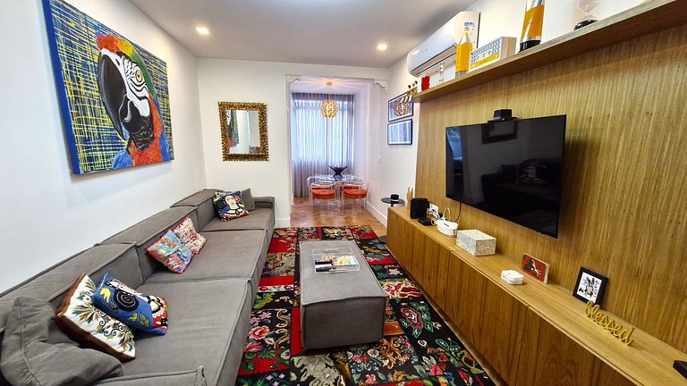 Apartamento novo 2 quadras da praia