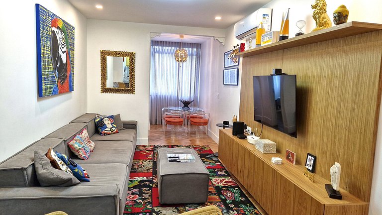 Apartamento 2 quadras da praia C122A