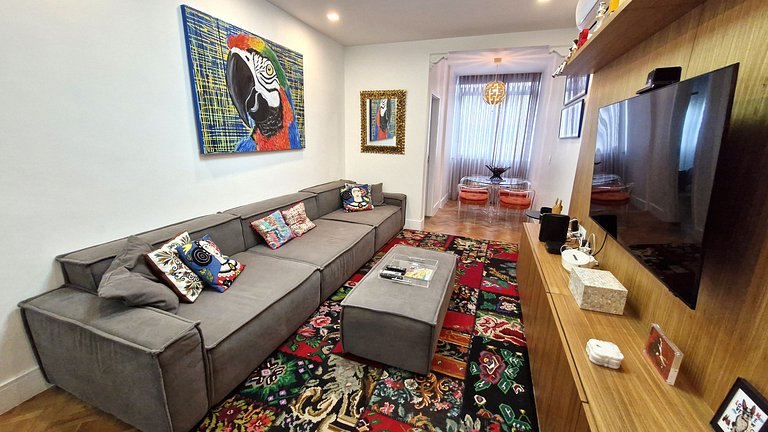 Apartamento 2 quadras da praia C122A