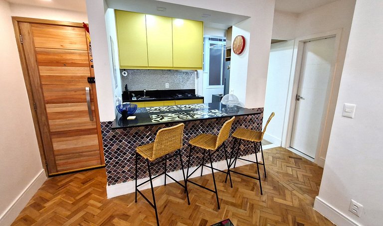 Apartamento 2 quadras da praia C122A