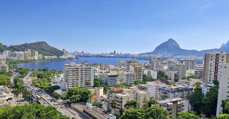 Jardim Botanico con vista a Laguna