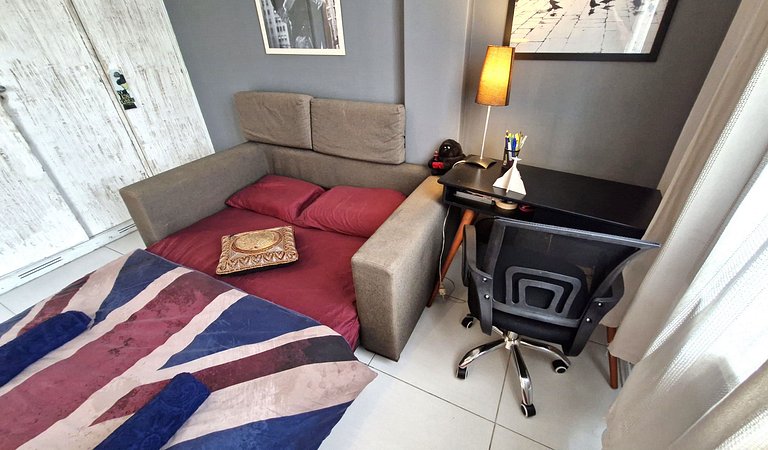 Hermoso departamento en Leblon para 4 personas