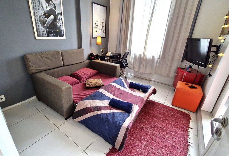 Hermoso departamento en Leblon para 4 personas