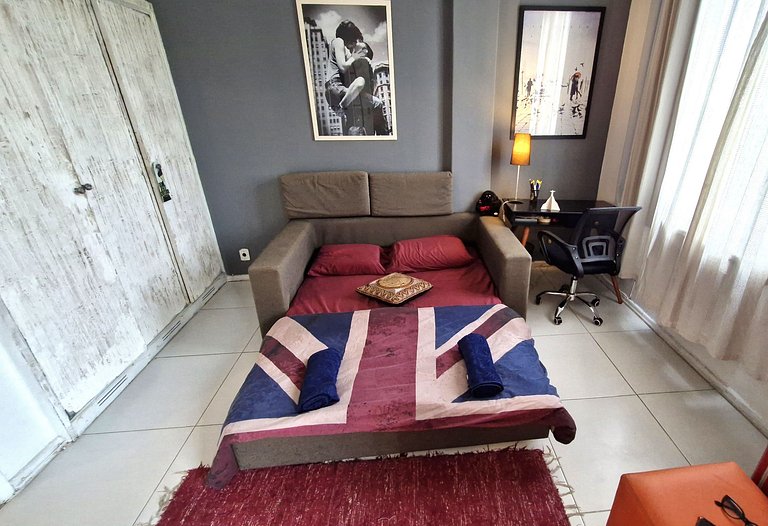 Hermoso departamento en Leblon para 4 personas