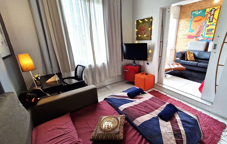 Hermoso departamento en Leblon para 4 personas