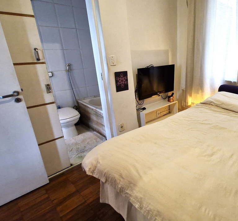 Hermoso departamento en Leblon para 4 personas
