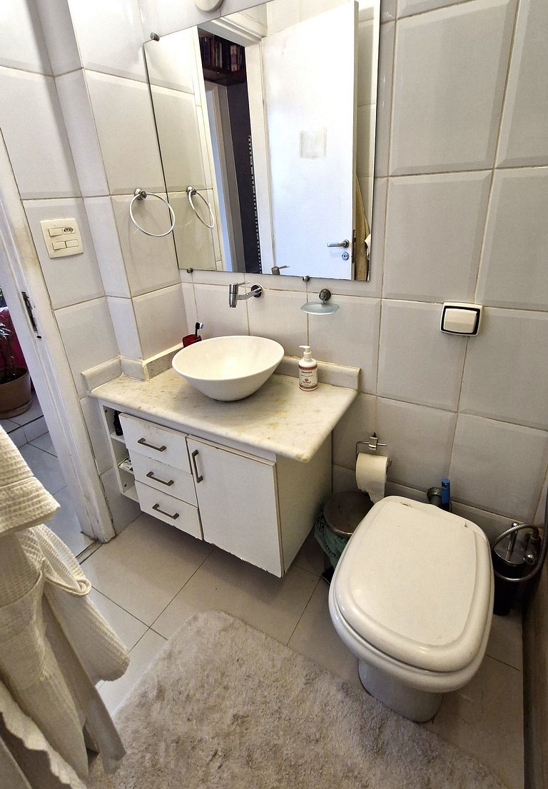 Hermoso departamento en Leblon para 4 personas