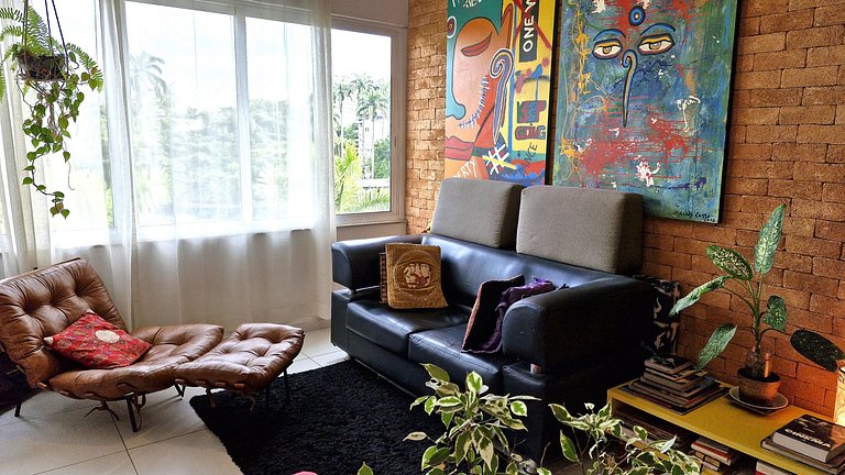 Hermoso departamento en Leblon para 4 personas