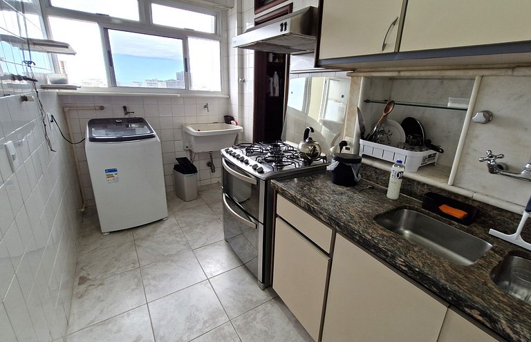 Apto linda vista para 5 pessoas LB205B