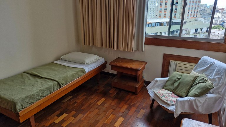 Apto com linda vista para 5 pessoas