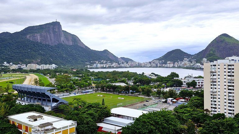 Apto com linda vista para 5 pessoas