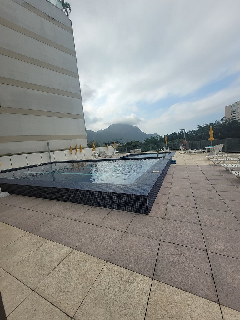 Apto com linda vista para 5 pessoas