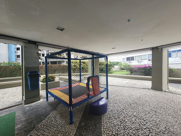 Apto com linda vista para 5 pessoas