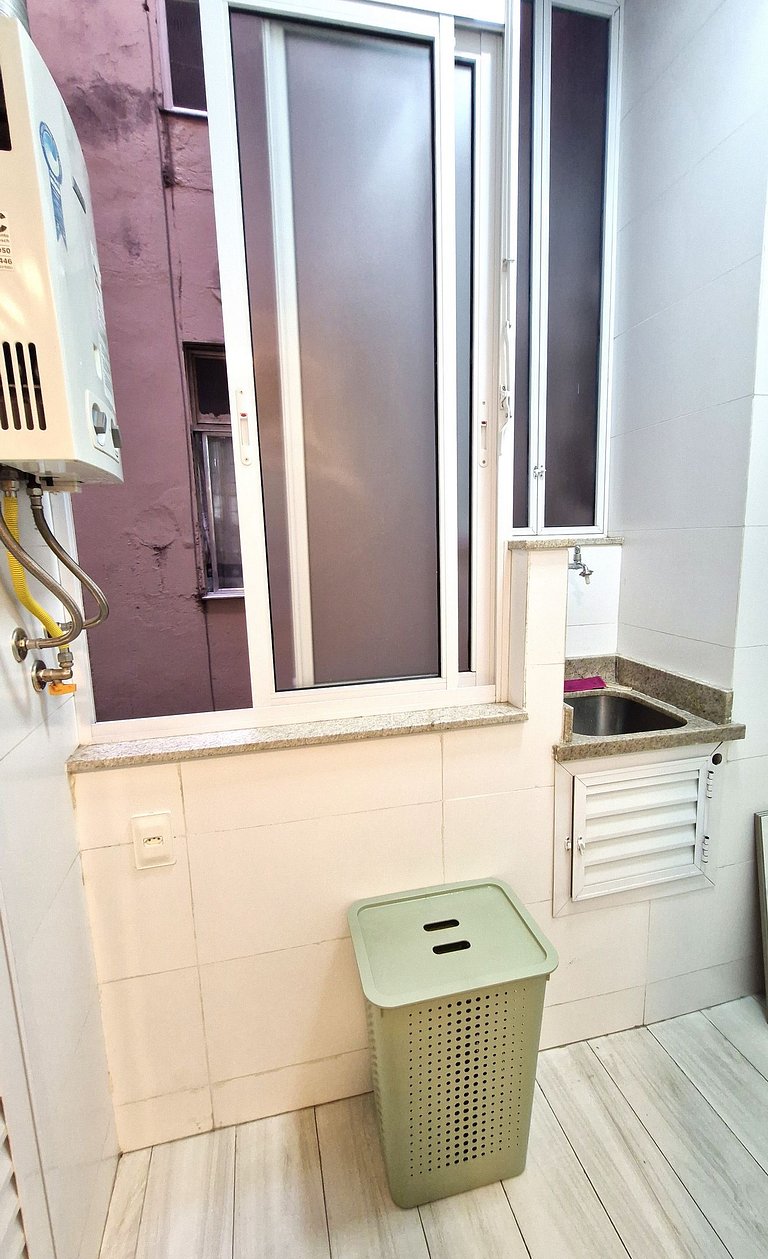 Apartamento silencioso recem reformado