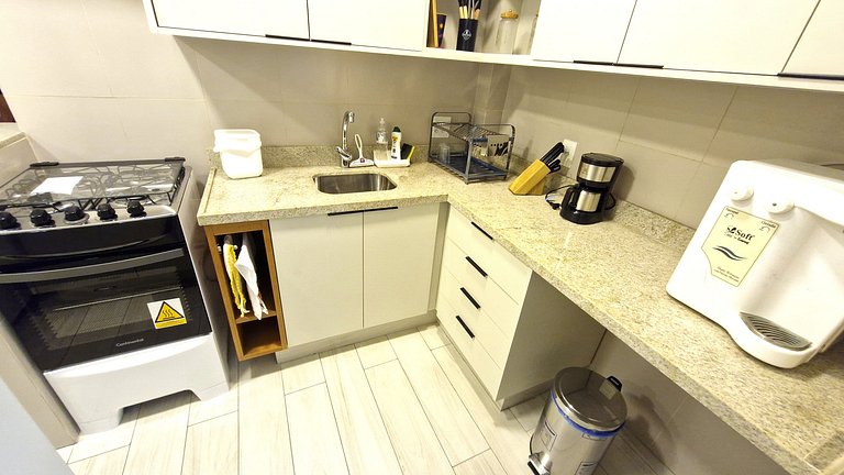 Apartamento silencioso recem reformado