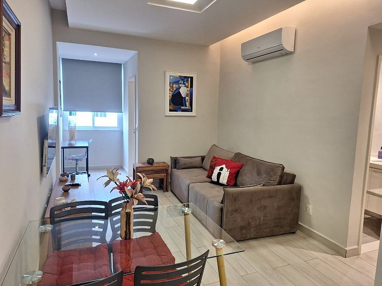 Apartamento silencioso recem reformado