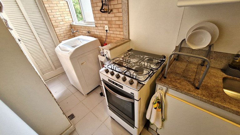 Apto silencioso perto ao Jardim Botânico