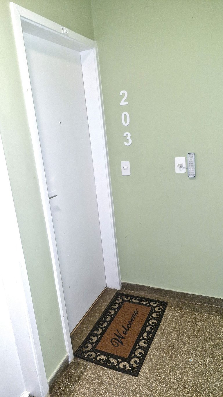 Apto silencioso perto ao Jardim Botânico