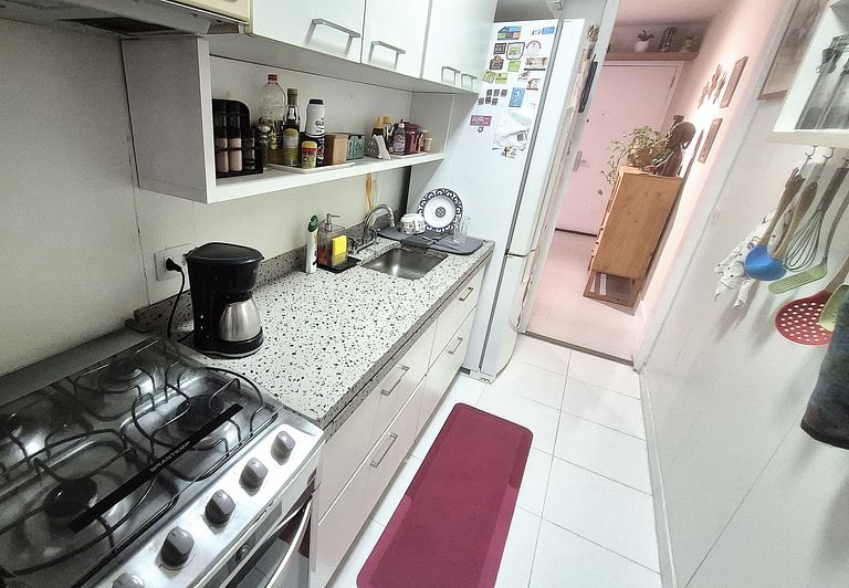 Piso en primera línea de playa con servicios