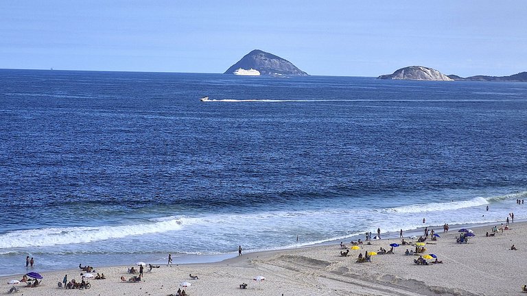 3 habiaciones con vista mar