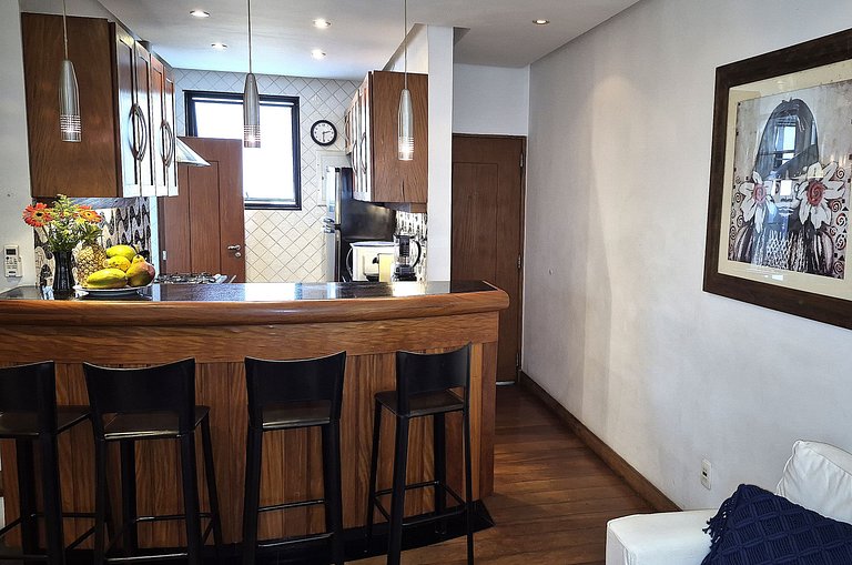 Cozy Ipanema refuge: Private, steps from the Beach