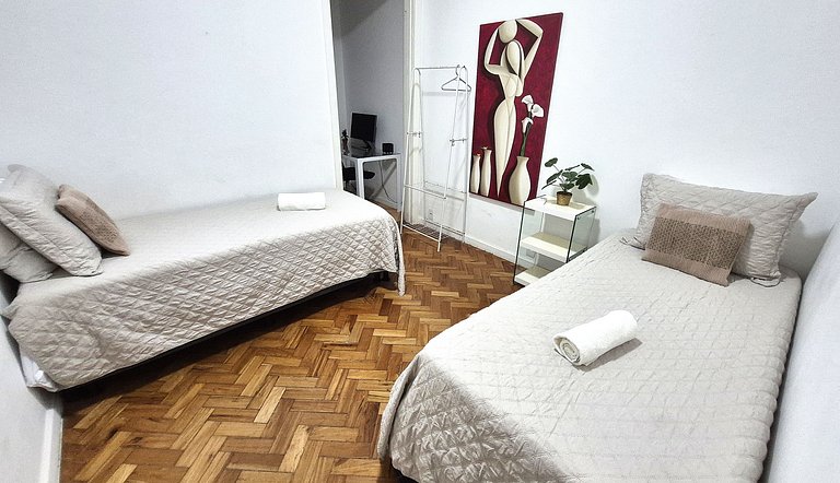 Your place a few steps from the beach