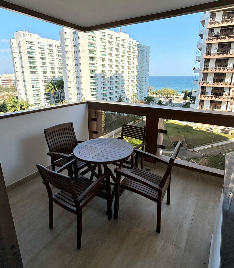 Apartamento com vista mar até 4 pessoas