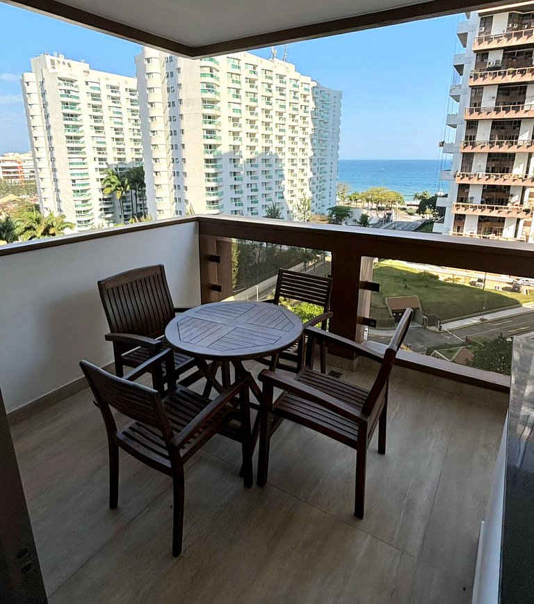Apartamento com vista mar até 4 pessoas