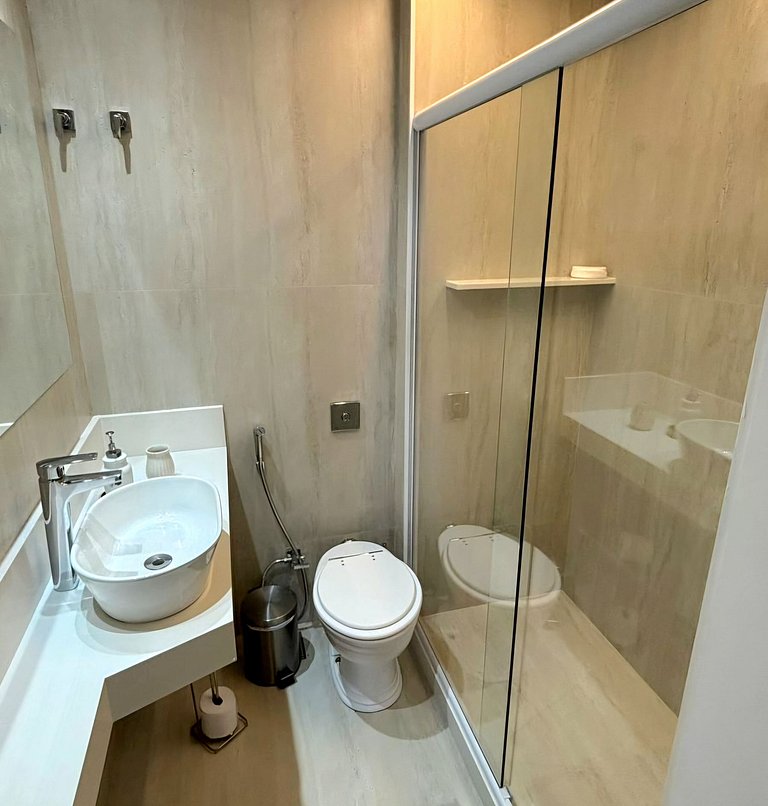 Apartamento com vista mar até 4 pessoas
