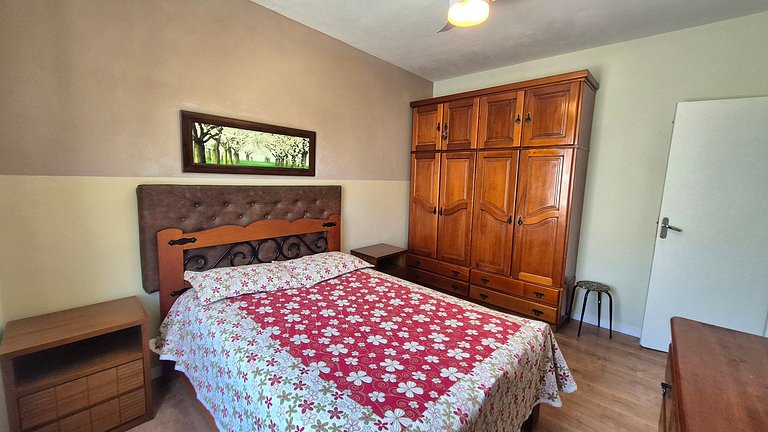 Tranquilo con vista al Cristo Redentor.