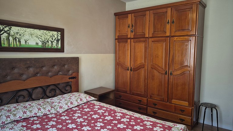 Quiet with a view of Christ the Redeemer.