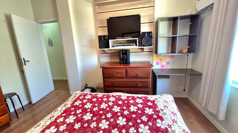 Quiet with a view of Christ the Redeemer.