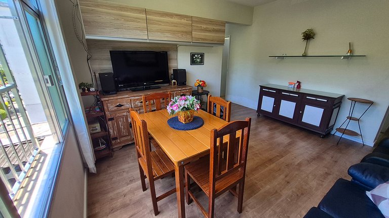 Quiet with a view of Christ the Redeemer.