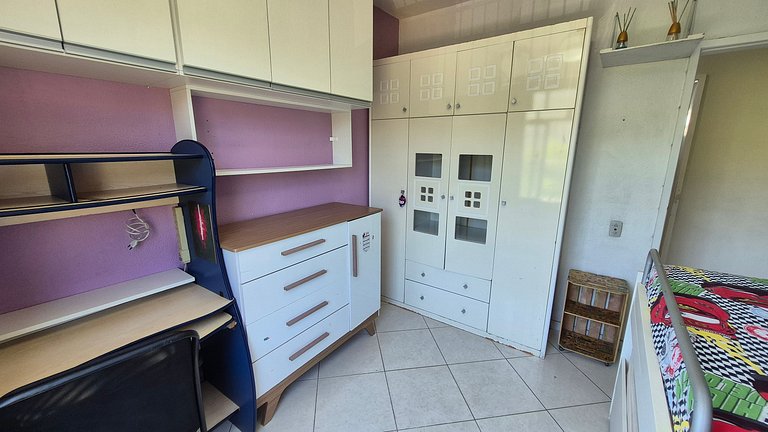 Tranquilo con vista al Cristo Redentor.