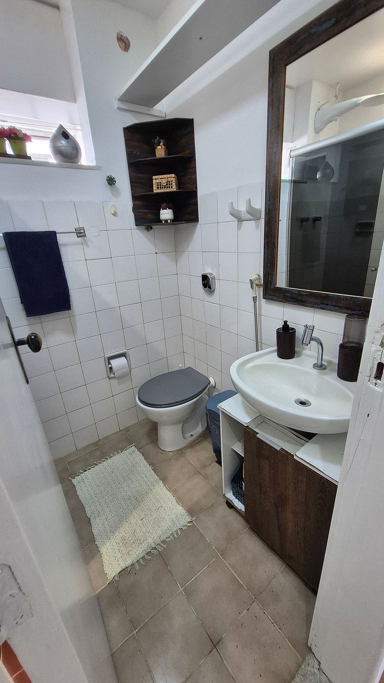 Quiet with a view of Christ the Redeemer.