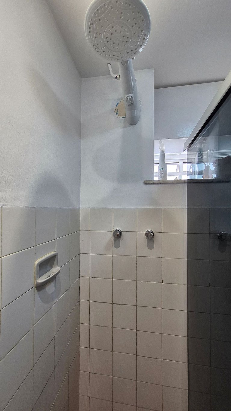 Tranquilo con vista al Cristo Redentor.