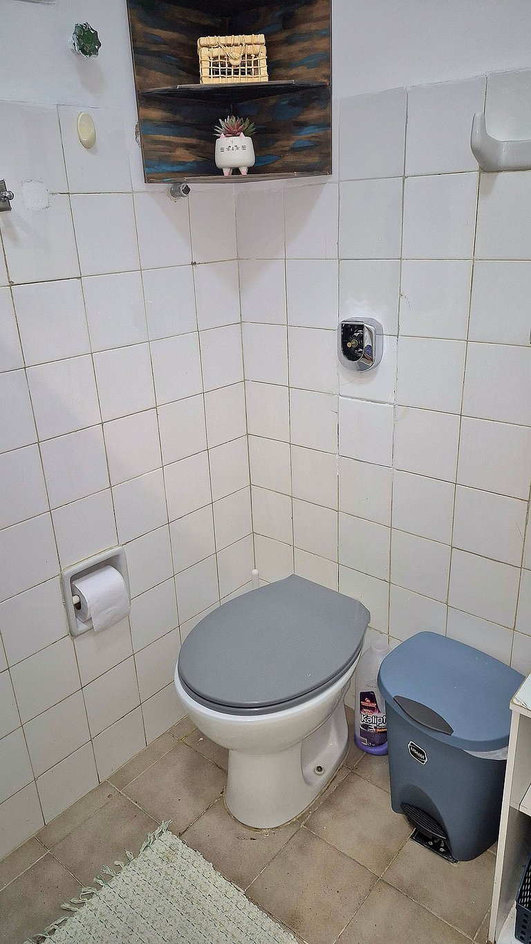 Tranquilo con vista al Cristo Redentor.