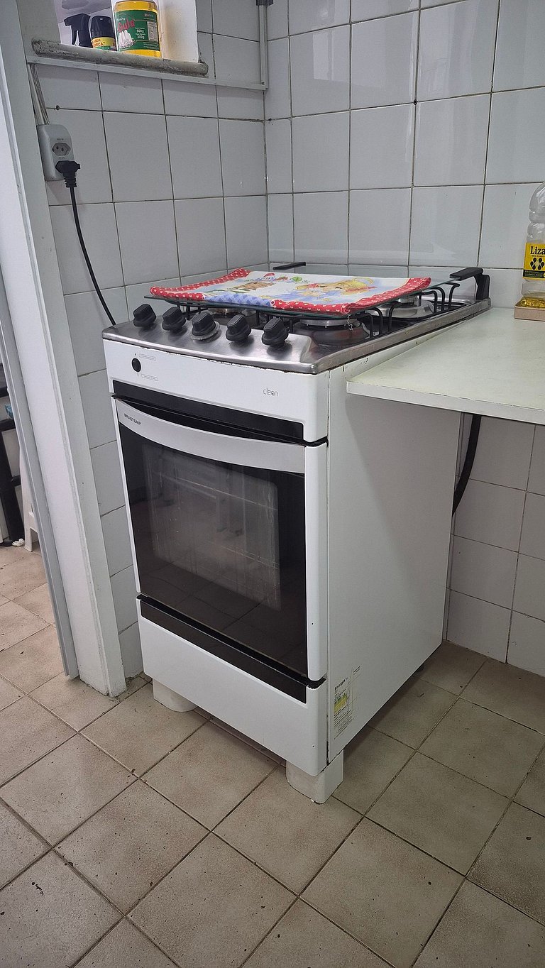 Tranquilo con vista al Cristo Redentor.