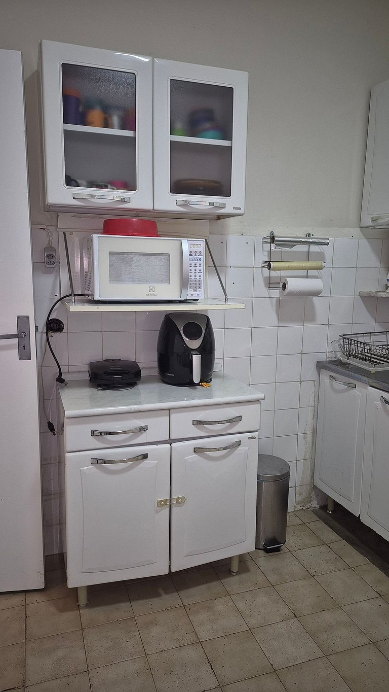 Tranquilo con vista al Cristo Redentor.