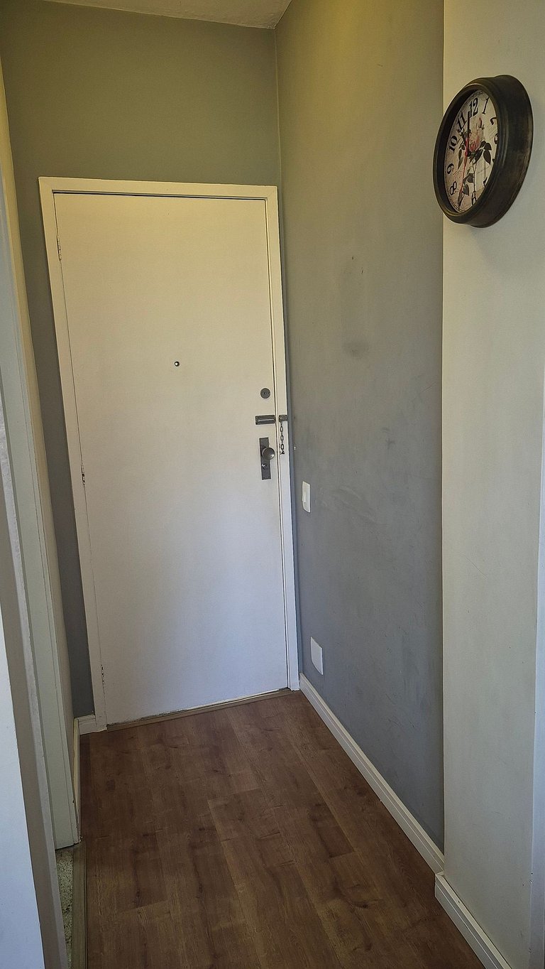 Tranquilo con vista al Cristo Redentor.