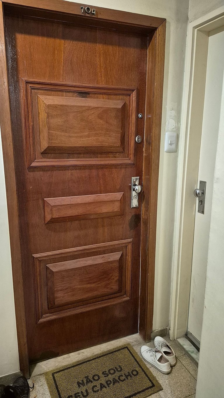 Cerca de las playas de Ipanema e Copacabana.